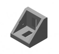 Úhelníky a Klouby pro hliníkové konstrukční profily – Úhelník 28×27×27 do drážky B8