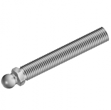 Závitové tyče – Závitová tyč ocel – metrický závit – pro vyrovnávací nožku, kulička 15