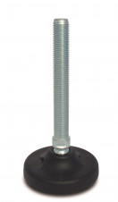 Plastová základňa - skrutka z nerezovej ocele – Nastaviteľné nohy Ø 103, 30° výkyvná skrutka, ocel