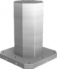 Základné prvky pre upínací systém – Upínacie veže zo šedej liatiny 8stranné s hrubovanými upínacími plochami