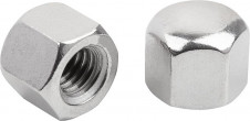 Šrouby – Šestihranné uzavřené matice, nízké provedení, DIN 917 ocel nebo nerezová ocel
