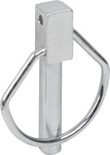 Vidlicové klouby – Sklopný konektor DIN 11023